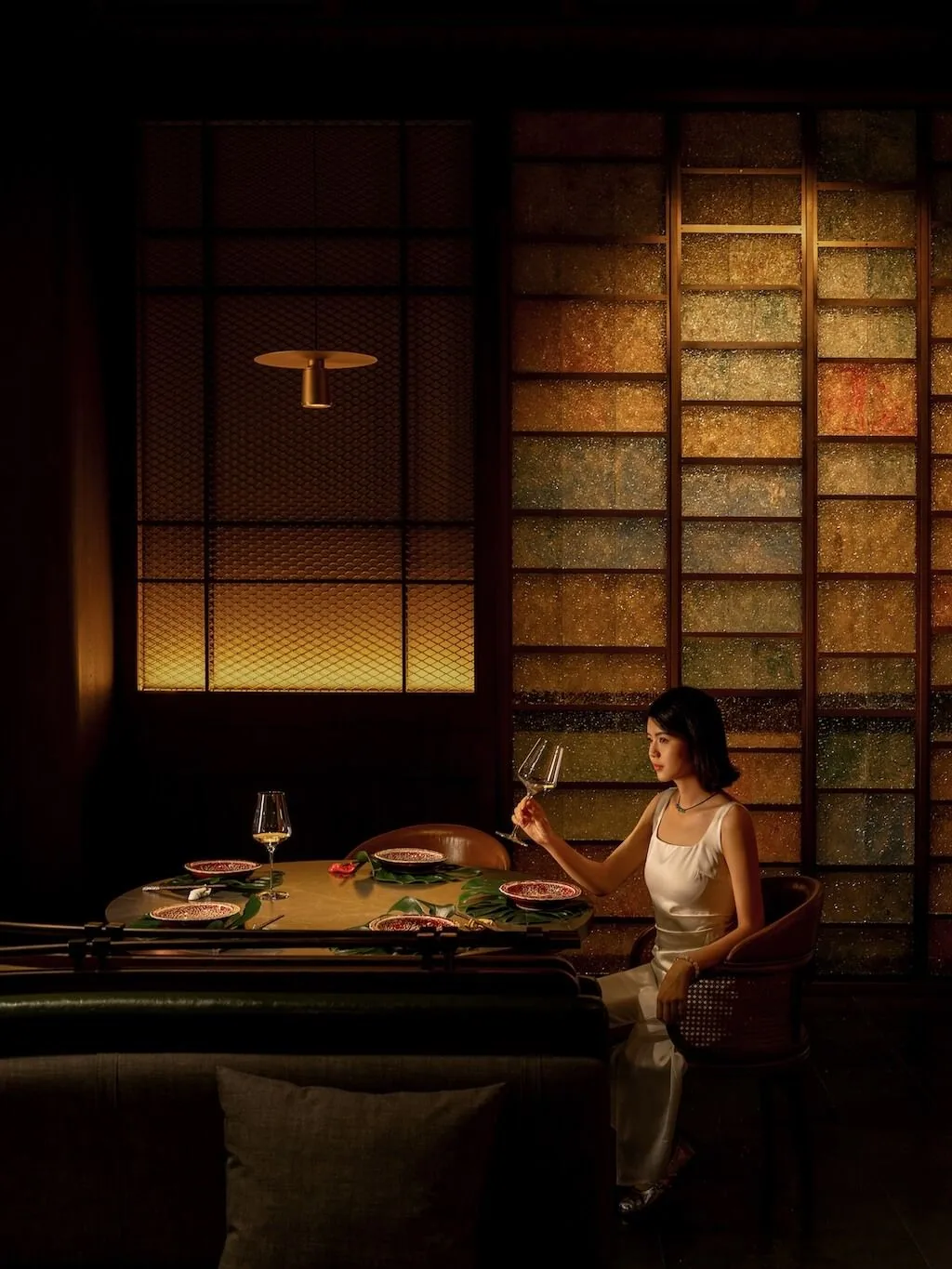 Casual dining room mid-service